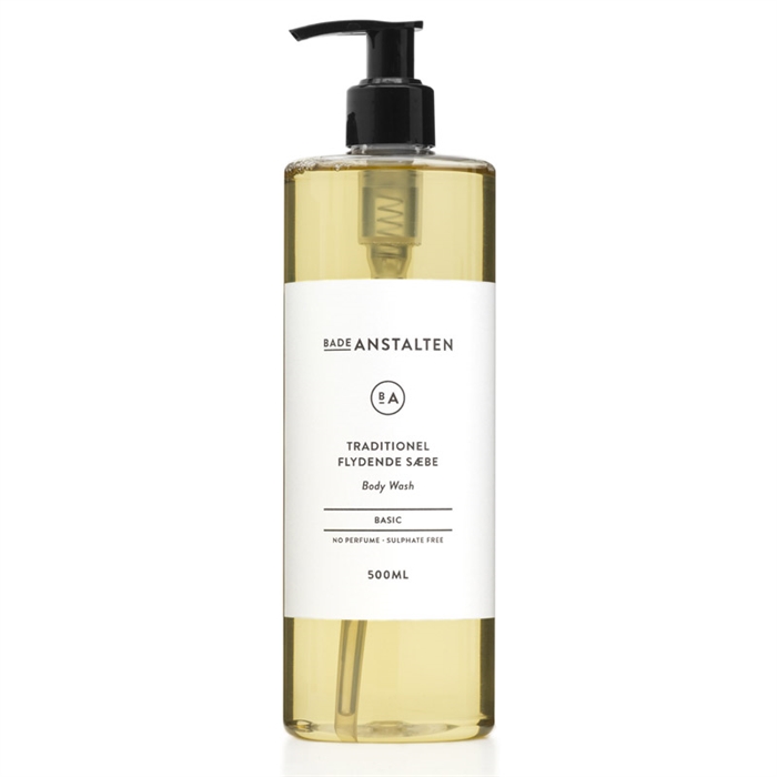 Body Wash without perfume and sulphates. Vegan friendly and made in Denmark