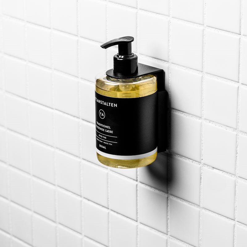 Liquid Soap Wall Mount (Black)