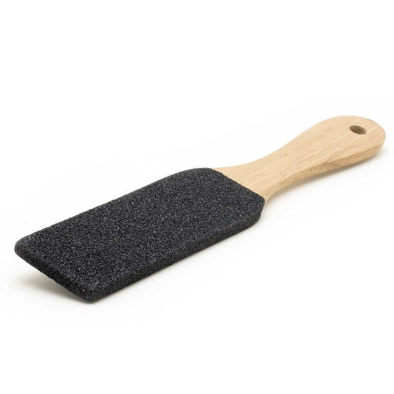 Foot File with handle made of wood