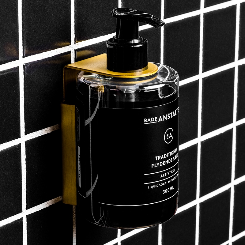 Liquid Soap Wall Mount (Black)